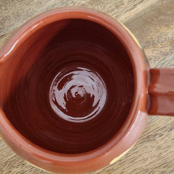 Dorothy Long Redware Vintage Pottery Creamer Redware Pottery 1987 Redware - Picture 7 of 10